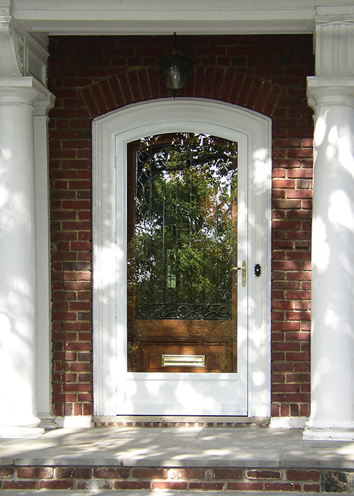Residential Door - Arch Angle Custom Arched Top Storm Windows & Storm Doors