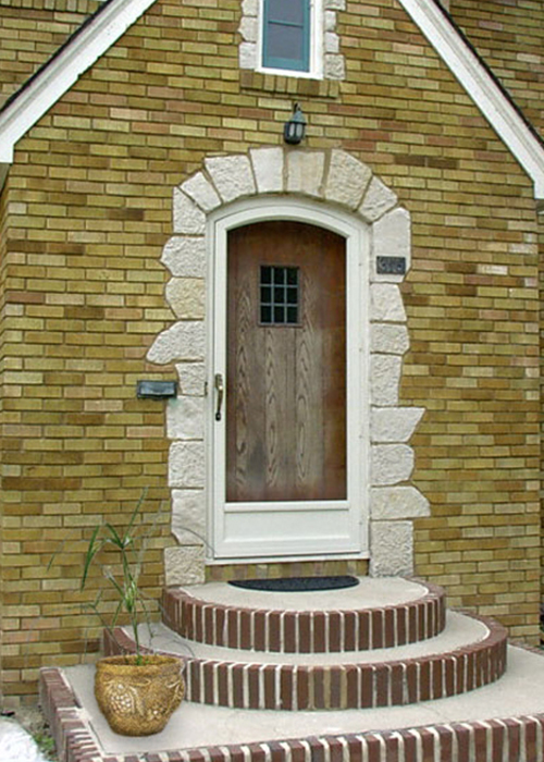Segmented Arch Door - Arch Angle Custom Arched Top Storm Windows & Storm Doors