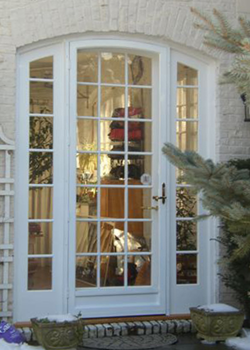 Segmented Arch Door - Arch Angle Custom Arched Top Storm Windows & Storm Doors